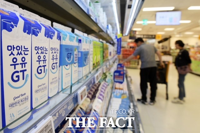 남양유업의 지난해 우유· 분유 수출액은 최근 3년동안 감소세다. /더팩트DB