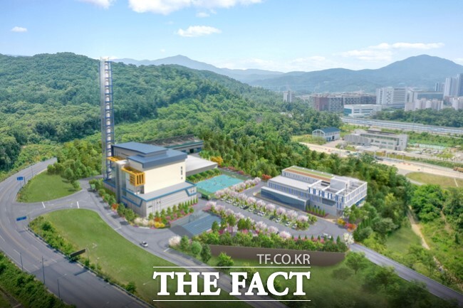 과천시 자원정화센터 현대화 사업 조감도 /과천시