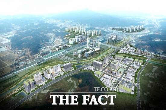 경기 양주시에 오는 2026년 완공될 예정인 경기 양주테크노밸리 조감도 /양주시