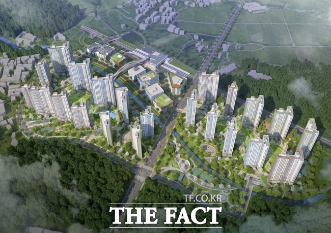 이천 신둔도예촌역세권 도시개발사업 조감도 /경기도