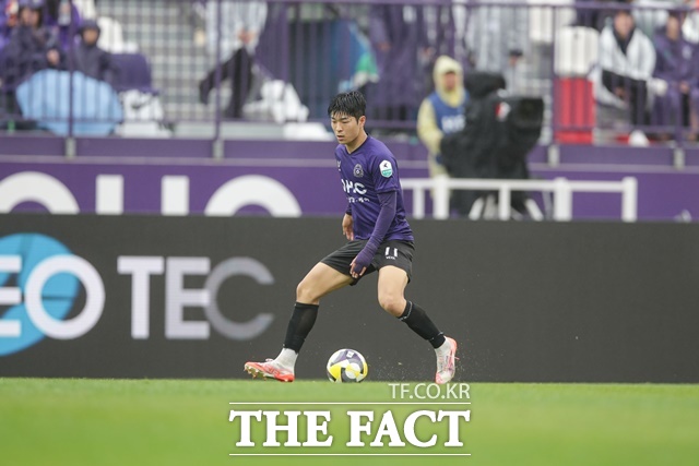 FC안양의 당찬 젊은 피 채현우./K리그
