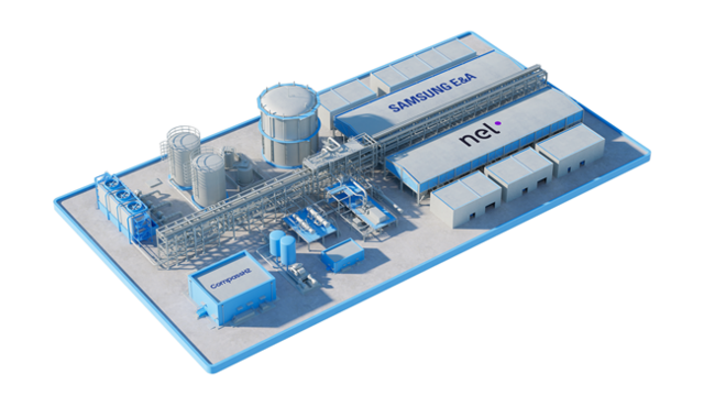 삼성E&A가 그린수소 생산 솔루션을 선보이며 글로벌 수소시장 공략을 본격화했다. /삼성E&A