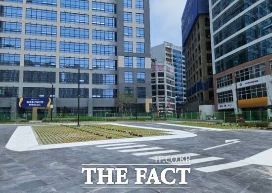 지난해 경기도 주차 환경 개선 사업을 통해 조성된 경기 고양시 향동지구 공영주차장의 모습./경기도