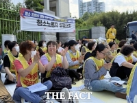  지하철 청소노동자 