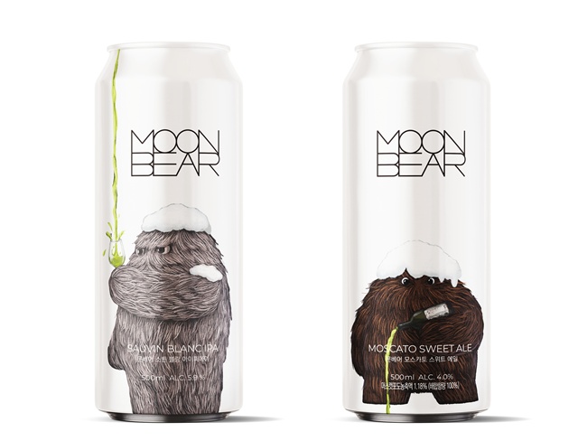 수제맥주 브랜드 문베어가 킹스 베케티션에서 수제맥주 2종을 선보인다. /교촌에프앤비