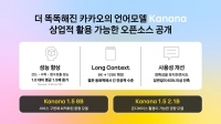  카카오, AI 모델 '카나나' 4종 오픈소스 공개…상업적 활용 가능
