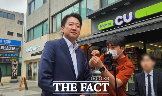 이준석 개혁신당 대선 후보가 TV토론에서의 이재명 더불어민주당 후보의 태도를 0점이라고 평가하며 거센 비판을 쏟아냈다. /노량진=서다빈 기자