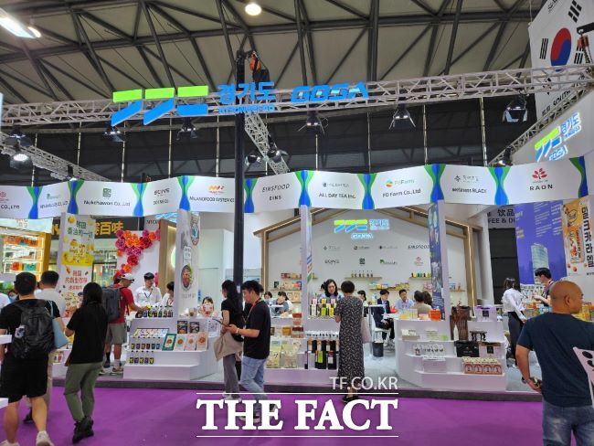 2025 시알 차이나 식품박람회 경기도관 모습 /경기도경제과학진흥원