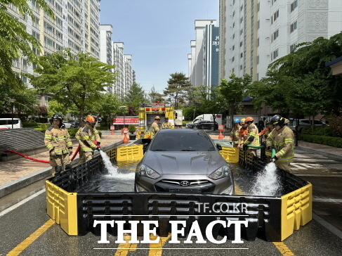 이동식 소화수조 /전북도 소방본부