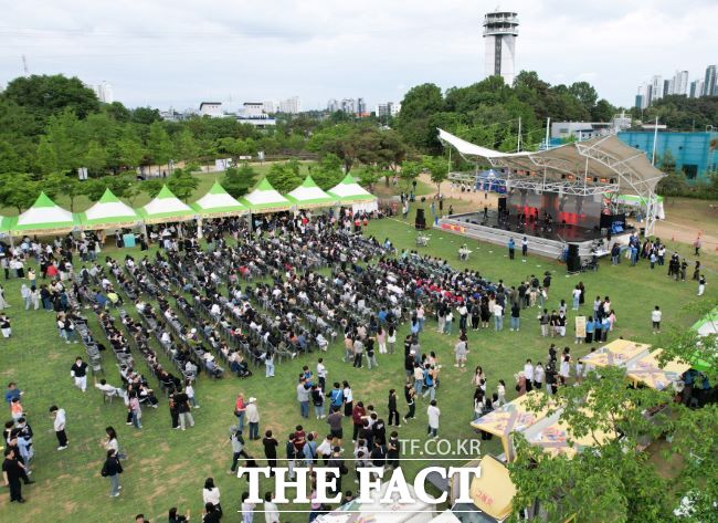 의왕 Youth Festa 오아시스 진행 모습. /의왕시청소년재단