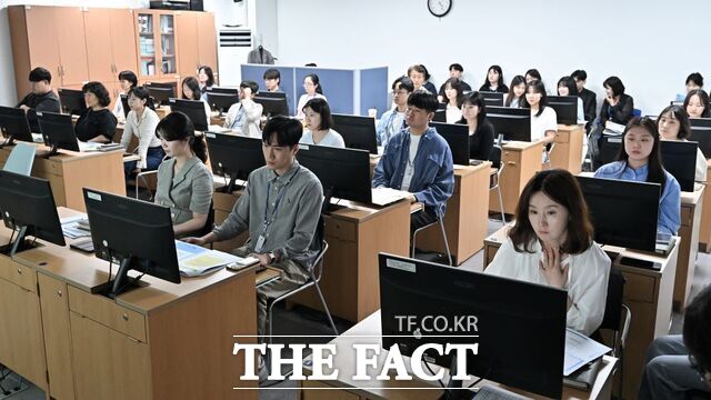 광주 서구가 AI 채봇 활용교육을 실시하고 있다./광주 서구