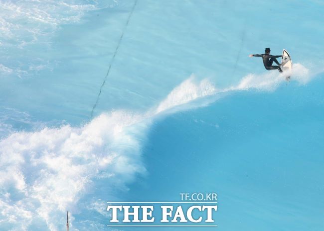 2023년 WSL 시흥코리아오픈 퀄리파잉 시리즈 3000포인트 대회 경기 모습. /시흥시