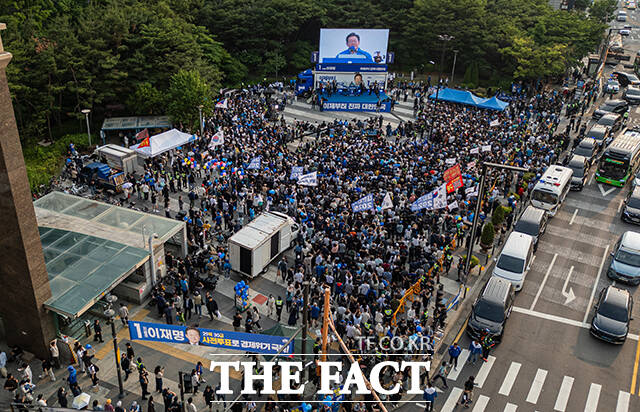 이재명 후보 성동구·동대문구 유세