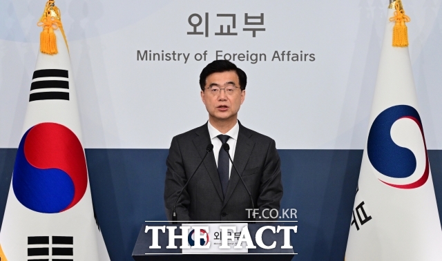 이재웅 외교부 대변인은 29일 주한미국대사관의 유학생들에 대한 비자 인터뷰가 잠정 중단됐다는 사안과 관련해 우리 국민들에게 필요한 정보를 제공하고 안내를 적시에 제공해 줄 것을 미국 측에 요청하고 있다고 밝혔다. /임영무 기자