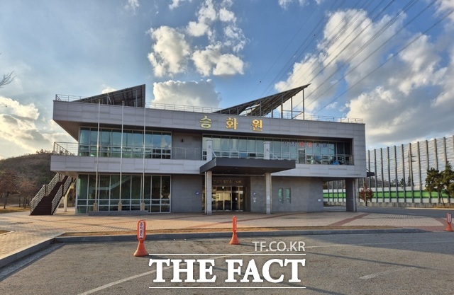 목포추모공원 화장장 전경 /목포시