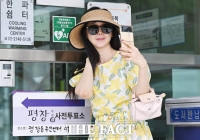  '화사한 여름패션~' 사전투표 인증하는 함소원 [TF사진관]