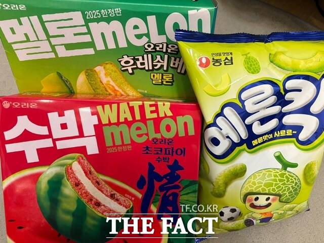 여름을 맞아 제과업계에서 여름 과일을 활용한 다양한 제품이 나오고 있다. /문화영 기자