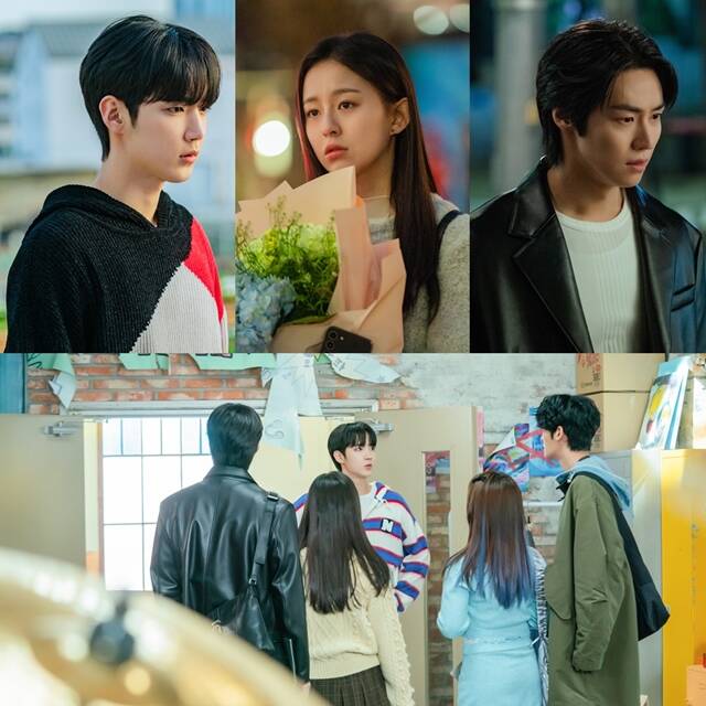 사계의 봄은 K팝 최고 밴드그룹의 스타 사계(하유준 분)가 팀에서 퇴출당하고 우여곡절 시작된 대학 생활 중 운명처럼 김봄(박지후 분)을 만나면서 펼쳐지는 청춘 음악 로맨스를 그린다. /(주)FNC 스토리