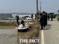  부여군, 벼 무논직파 기술로 농촌 고령화에 대응