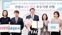  안양시, 지자체 적극행정 종합평가 '행안부 장관상' 수상