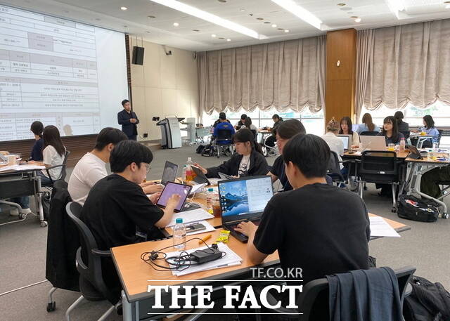 남서울대가 2025 취업마스터 캠프를 진행하고 있다./남서울대학교