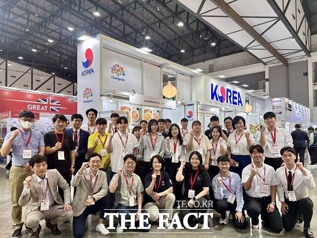 충남도는 27⁓31일 태국 현지에서 열린 2025 태국 식품박람회(Thaifex)에 참가해 우수한 지역 농수산식품을 소개했다