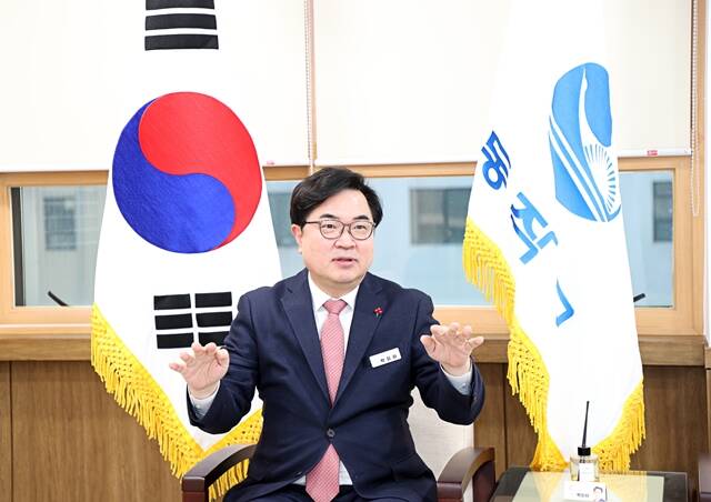 서울 동작구는 지난달 30일 2025년 정부혁신 멘토링을 진행했다. 사진은 박일하 동작구청장. /동작구