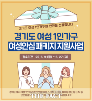  경기도, ‘여성안심패키지' 여성 가구 전체 확대