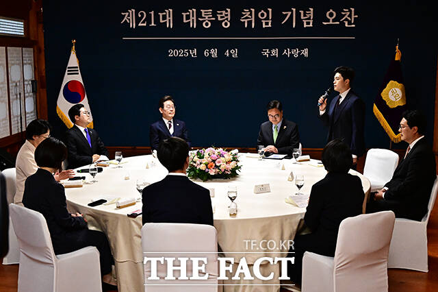 모두발언 하는 김용태 국민의힘 비대위원장.