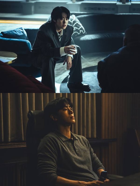 배우 공명과 추영우가 넷플릭스 새 시리즈 광장에 출연했다. 특히 공명이 보여주는 지질하면서도 악한 새얼굴이 시선을 사로잡았다. /넷플릭스