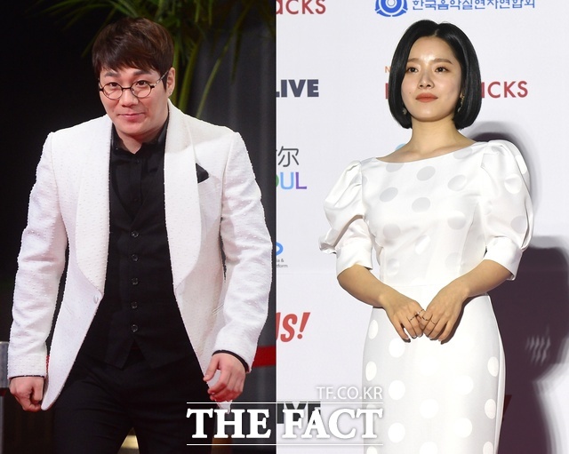 가수 윤민수(왼쪽)가 동료 가수 벤과의 불화설에 저랑 사이 좋다고 말했다. /더팩트 DB