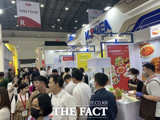 2025 태국 식품박람회(THAIFEX 2025) 한국관 전경. / 한국농수산식품유통공사