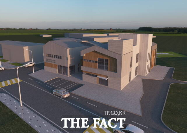 2026년 2월 개관 목표로 건립되는 단기+주간(복합형) 보호시설 조감도 /부여군