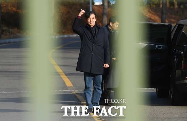 자녀 입시비리 혐의 등으로 징역형이 확정돼 지난해 12월 16일 수감된 조국 전 조국혁신당 대표. /장윤석 기자