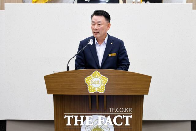 김선호 당진시의원이 5일 고교학점제 전면 시행에 따른 지역 간 교육격차 해소를 위한 대안으로 ‘교육터미널’ 조성을 제안했다. /당진시의회