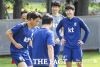  [현장FACT] 손흥민·이강인 '활짝'...홍명보호, 파주 NFC 훈련 '웃음꽃 만발'