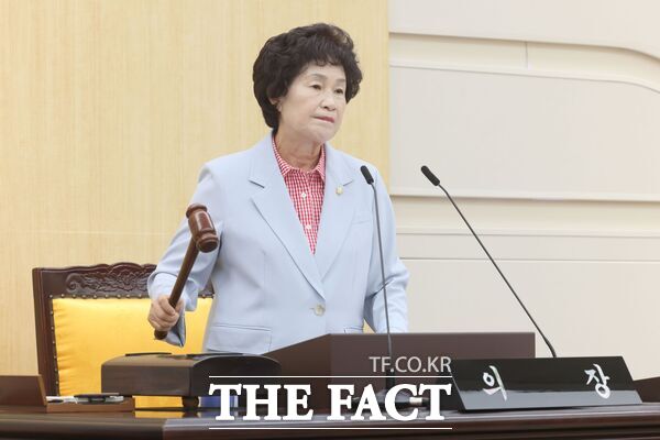 대전 동구의회가 9일 제286회 제1차 정례회 의사일정에 돌입했다. 오관영 의장의 개회사를 하고 있다. /대전 동구의회