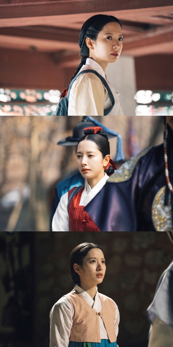 김지연이 귀궁에서 무녀 여리 역을 맡아 넓은 연기 스펙트럼을 보여줬다. /SBS