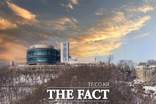 경기 파주시 소재 통일동산 관광특구 내에 위치한 오두산 통일전망대의 조감도./파주시