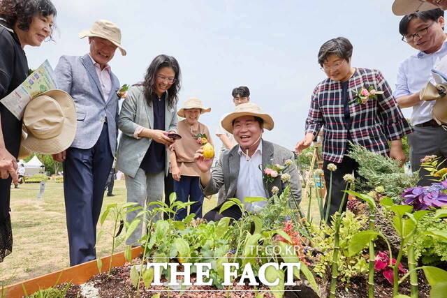제3회 아산시 도시농업축제 현장 모습./아산시