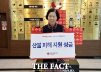  덕재기공, 대한적십자사 대전세종지사에 성금 전달