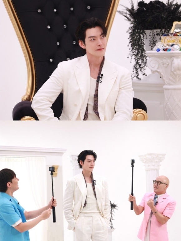 배우 김우빈이 유튜브 홍석천의 보석함에 출연해 오랜 인연인 홍석천과 만나 다양한 이야기를 나눈다. /AM엔터테인먼트