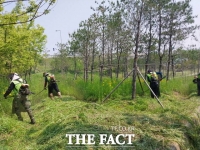  아산시, ‘깨깔산멋’ 도시환경 조성 위해 교차로 녹지 공간 정비