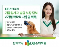 DB손해보험, '개물림사고 벌금 보장' 6개월 배타적 사용권 획득