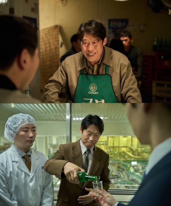 유해진은 이번 작품으로 처음 연기 호흡을 맞춘 이제훈에 관해 성실하고 완벽한 친구라고 칭찬을 아끼지 않았다. /쇼박스