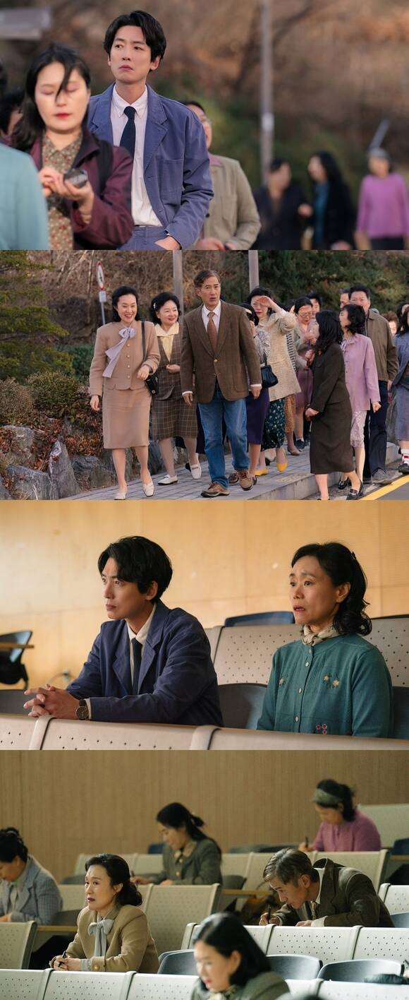 노무사 노무진 5회에서는 노무진(정경호 분)이 청소 노동자인 엄마의 비밀을 목도하고 분노하는 모습 등이 그려진다. /MBC