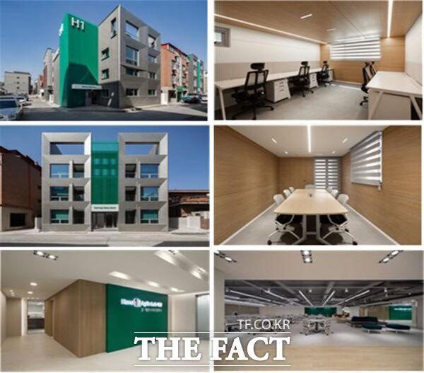 대전창조경제혁신센터가 운영하는 대전 하나스타트업파크에 입주할 유망 스타트업을 오는 18일까지 모집한다. 사진은 대전 하나스타트업파크 외경, 입주사무실 등 모습./대전창조경제혁신센터