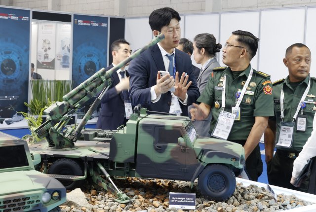 현대위아는 11일(현지시간)~14일 인도네시아 자카르타에서 열리는 인도 디펜스 2025 엑스포 & 포럼(INDO Defence 2025 Expo & Forum)에 참가했다. /현대위아