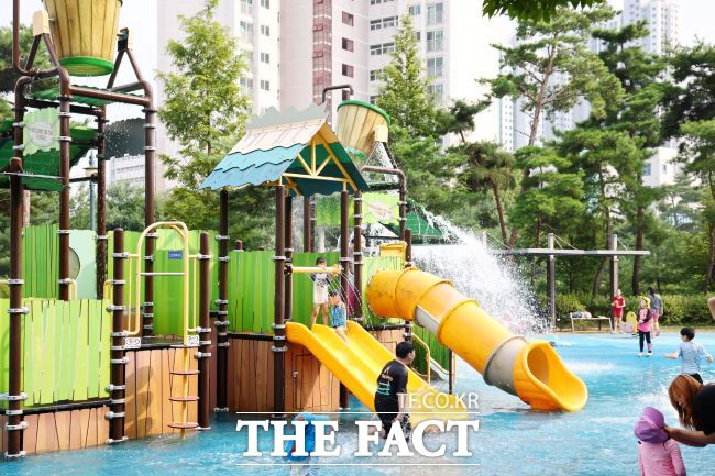 의왕시 물놀이장. /의왕시