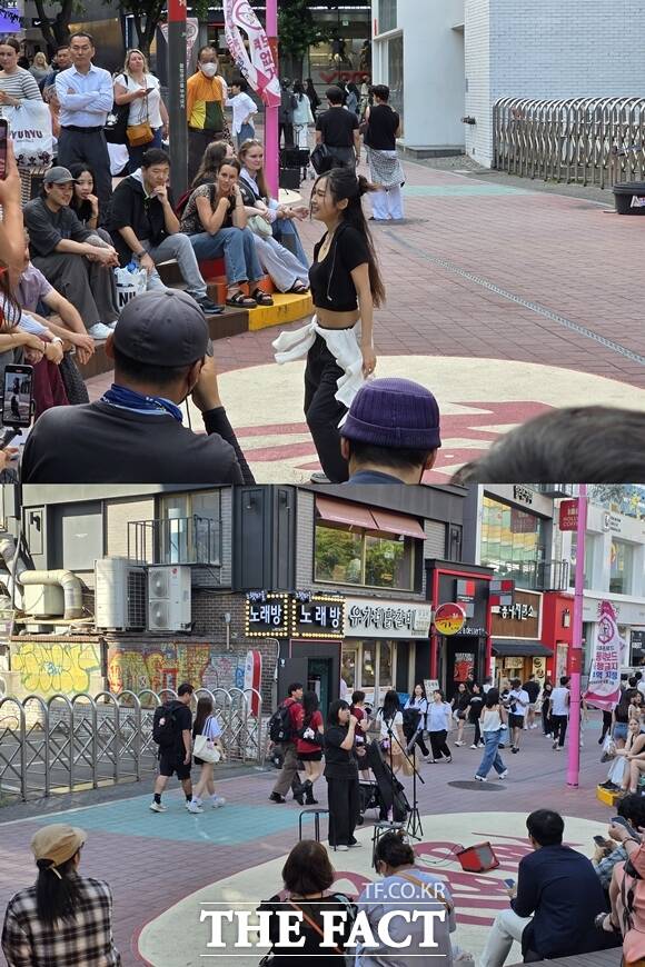 서울 마포구 홍대 거리에서는 매일 버스킹이 진행되는 중이다. /최수빈 기자